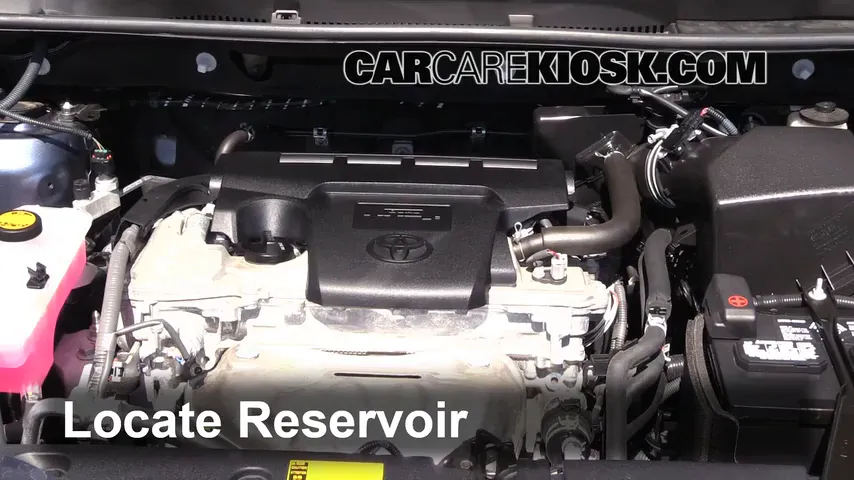 2013 Toyota RAV4 Limited 2.5L 4 Cyl. Windshield Washer Fluid Add Fluid